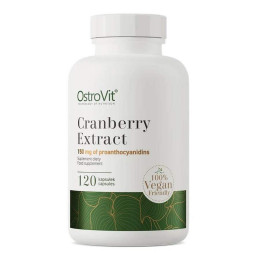 Журавлина Ostrovit Cranberry Extract 120 caps OstroVit