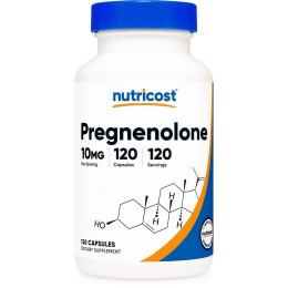 Прегненолон Nutricost Pregnenolone 10 mg 120 Capsules