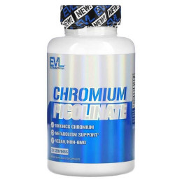 Chromium Picolinate, 1,000 mcg, 30 Capsules Evlution Nutrition