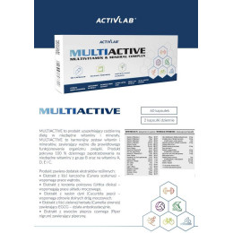 Вітаміни та мінерали Activlab Multi Active 60 caps Activlab