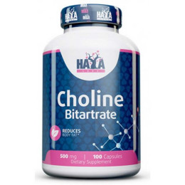 Холин битартрат Haya Labs Choline Bitartrate 500mg 100 Caps