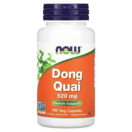 Корень дягиля NOW Dong Quai 520 mg 100 vcaps NOW