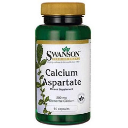 Кальция аспартат Swanson Calcium Aspartate 200 mg 60 Caps Swanson