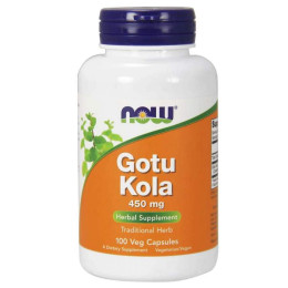 Готу Кола NOW Gotu Kola 450 mg 100 caps NOW