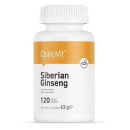 Екстракт сибірського женьшеню Ostrovit Siberian Ginseng 120tab OstroVit