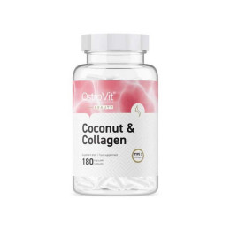 Специальная добавка OstroVit Collagen & MCT Oil from coconut 180caps OstroVit