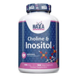 Холін та інозитол Haya Labs Choline & Inositol 100 caps