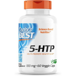 5-гідрокси-L-триптофан 5-HTP, 100 mg, 60 Veggie Caps Doctor's s Best