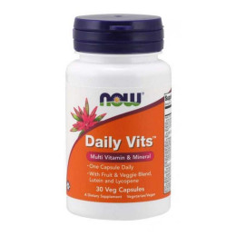 Вітамінно-мінеральний комплекс NOW Foods Daily Vits 30 Veg Capsules NOW