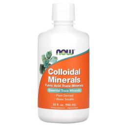 Колоїдні мінерали NOW Colloidal Minerals Liquid 946 ml NOW