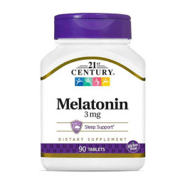 Мелатонин 21st Century Melatonin 3 mg 90 tablets 21st Century