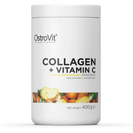 Коллаген Collagen + Vitamin C 400g (Pineapple) OstroVit