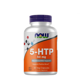 5-гідрокситриптофан NOW 5-HTP 50 mg 30 caps NOW