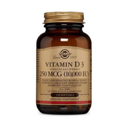 Витамин D3 Solgar Vitamin D3 10000 IU 120soft Solgar