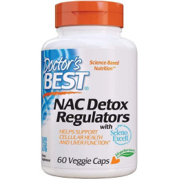 NAC Detox Regulators 60 veg caps Doctor's Best