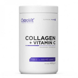 Колаген Collagen + Vitamin C 400 g (Pure) OstroVit