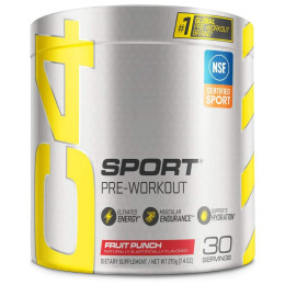 Предтренировочный комплекс Cellucor C4 Sport NEW Pre-Workout, 210 g (Fruit Punch) Cellucor