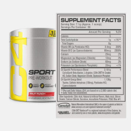 Передтренувальний комплекс Cellucor C4 Sport NEW Pre-Workout, 210 g (Fruit Punch) Cellucor