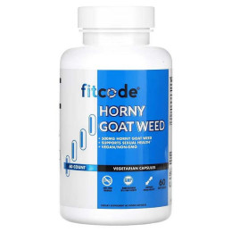 Horny Goat Weed, 500 mg, 60 Veggie Capsules