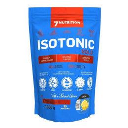 Ізотонічний напій 7 Nutrition Isotonic Gold, 1000g (Lemon) 7Nutrition