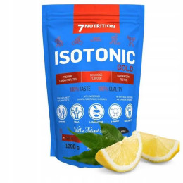 Ізотонічний напій 7 Nutrition Isotonic Gold, 1000g (Lemon) 7Nutrition