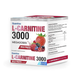 L-карнітин Quamtrax L-Carnitine 3000 20 vials (Fruity)