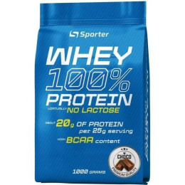 Протеїн Sporter Whey 100% Protein lactose free 1000 g (Шоколад) Sporter