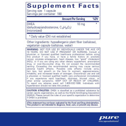 ДГЕА Pure Encapsulations (DHEA) 5 мг 180 капсул