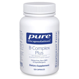 Комплекс вітамінів В Pure Encapsulations (B-Complex Plus) 120 капсул