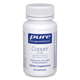 Мідь Цитрат Pure Encapsulations (Copper Citrate) 60 капсул