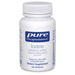 Йод Pure Encapsulations (Iodine) 120 капсул