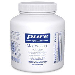 Магний Цитрат Pure Encapsulations (Magnesium Citrate) 180 капсул