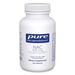 Ацетилцистеин Pure Encapsulations (NAC N-Acetyl-l-Cysteine) 900 мг 120 капсул