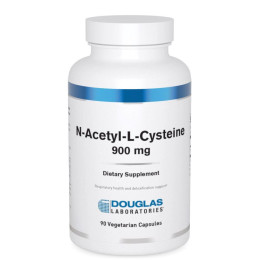 Ацетилцистеин Douglas Laboratories (N-Acetyl-L-Cysteine) 900 мг 90 растительных капсул