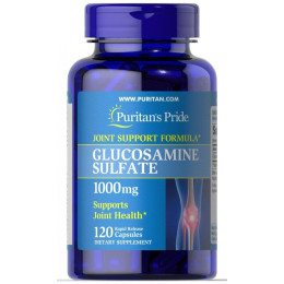 Глюкозамина сульфат, Glucosamine Sulfate, Puritan's Pride, 1000 мг, 120 капсул