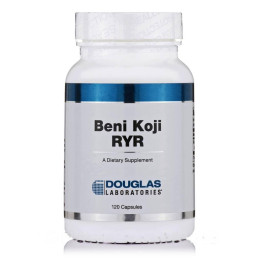 Бени Коджи Красный дрожжевой рис Douglas Laboratories (Beni Koji Red Rice Yeast) 120 кампсул