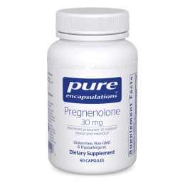 Прегенолон Pure Encapsulations (Pregnenolone) 30 мг 60 капсул