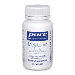 Мелатонин Pure Encapsulations (Melatonin) 3 мг 60 капсул