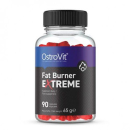 Жироспалювач екстремальний, FAT BURNER EXTREME, OstroVit, 90 капсул