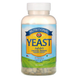 Пищевые дрожжи KAL (Nutritional Yeast) 500 таблеток