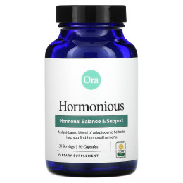 Витамины для гормонального баланса и поддержки Ora (Hormonious Hormonal Balance & Support) 90 капсул