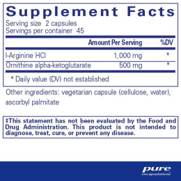 Підтримка гормонів росту Pure Encapsulations (Growth Hormone Support) 90 капсул