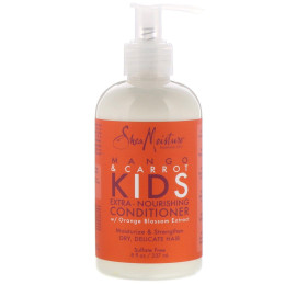 Дитячий екстра-живильний кондиціонер, манго і морква, Kids Extra-Nourishing Conditioner, Mango,Carrot, SheaMoisture, 237 мл