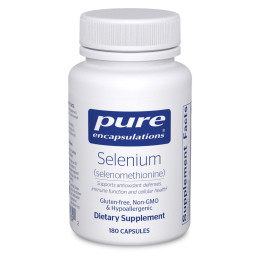 Селен селенометионин Pure Encapsulations (Selenium Selenomethionine) 180 капсул