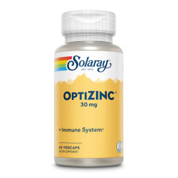 Opti Zinc 30mg - 60 vcaps Solaray