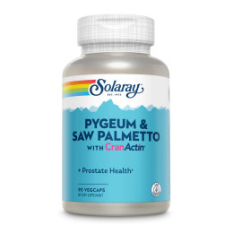 Pygeum & Saw Palmetto w/CranActin - 90 vcaps Solaray