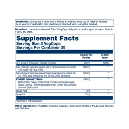 Prostate Defense - 90 vcaps Solaray