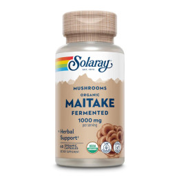 Org Grown Fermented Maitake 1000mg - 60 caps Solaray