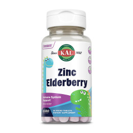 Zinc Elderberry 5mg - 90 tabs Berry KAL