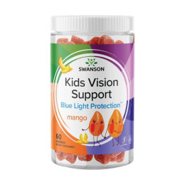 Лютеїн та зеаксантин, Kids Vision Support - 60 gummies Mango Swanson